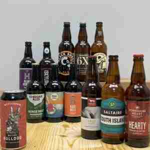 British Mixed Craft Beer Style Collection - Blonde, IPA, Bitter, Porter