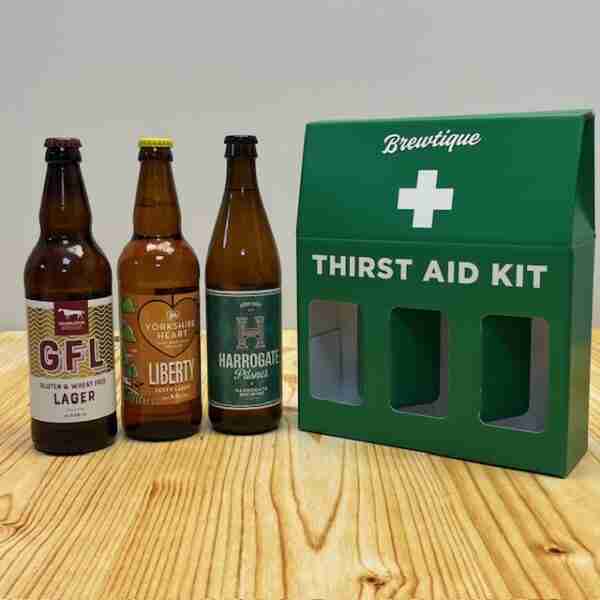 Thirst Aid Kit Lager Gift – British Craft Lager Beer Set | Brew‑tique