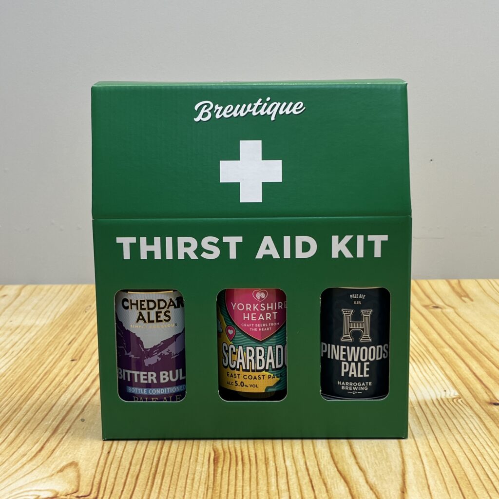 Thirst Aid Kit Pale Ales Gift – British Craft Beer Gift Set | Brew‑tique